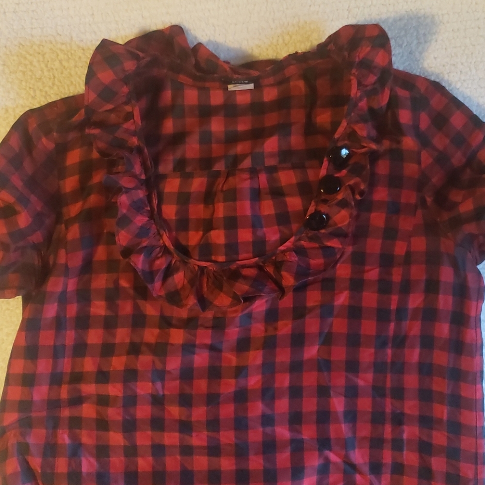 J. Crew 100% silk top